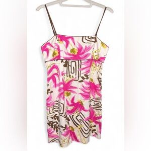 Spaghetti straps dress floral size 12